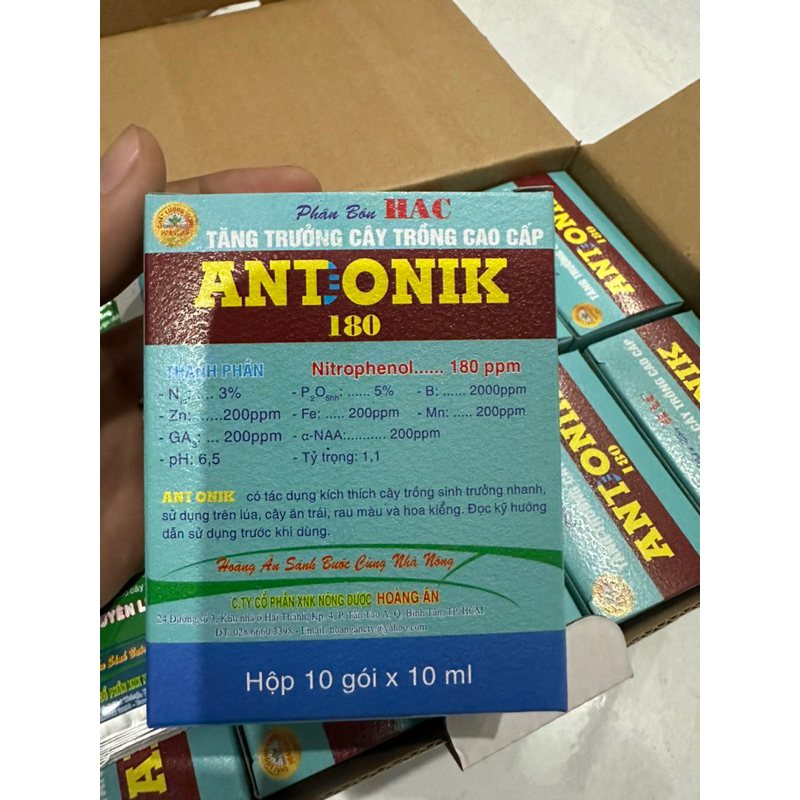 KÍCH RỄ ANTONIK 180 H.A.C kích thích ra rể ra lá, dưỡng cây, hoa mai, hoa hồng