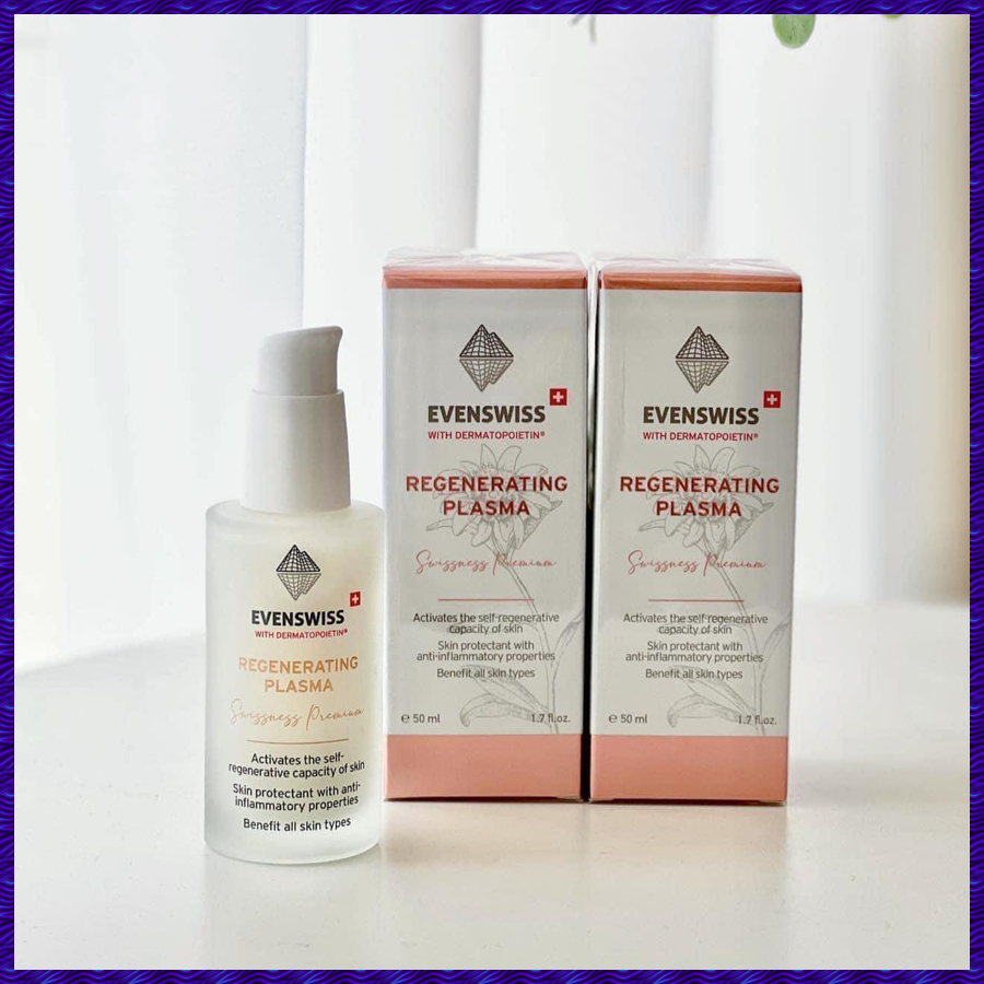 MẪU MỚI] HUYẾT TƯƠNG PHỤC HỒI DA TREATMENT EVENSWISS PLASMA