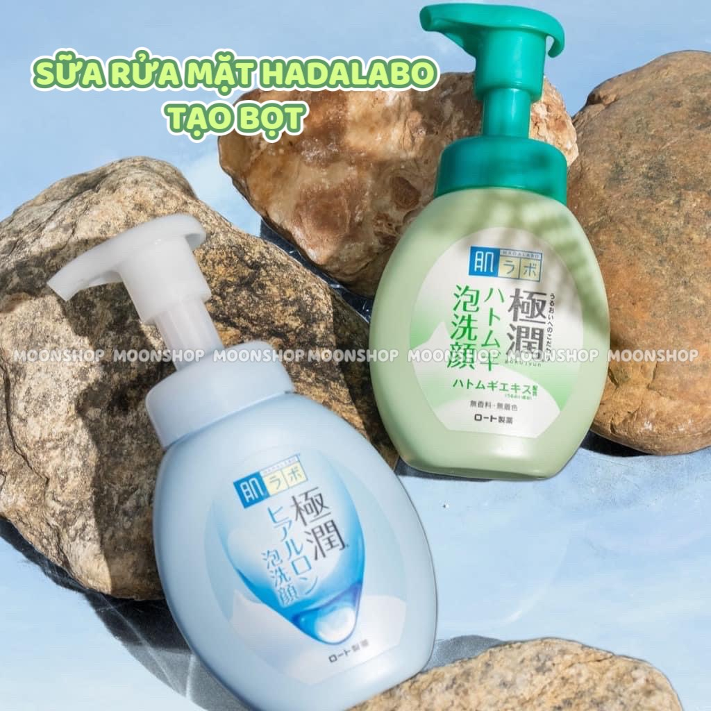 SỬA RỮA MẶT TẠO BỌT HADALABO 160ml