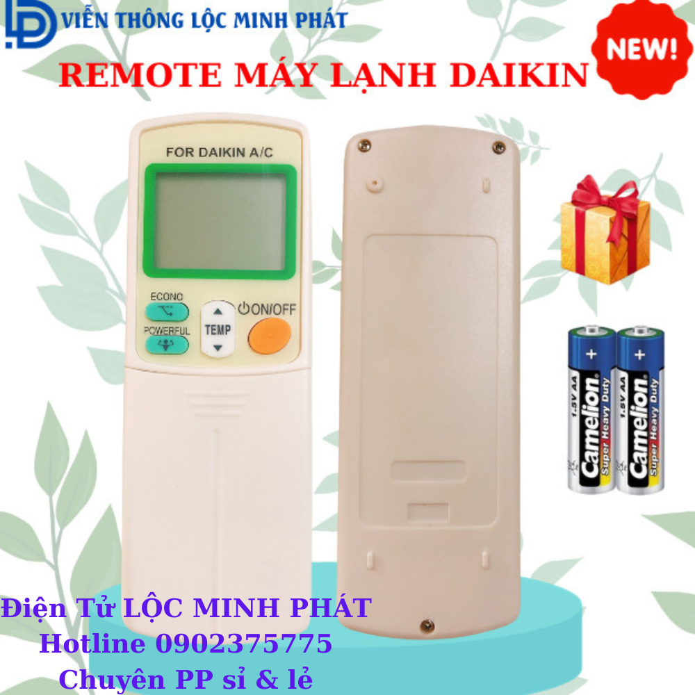 Điều khiển điều hoà DAKIN A/C
