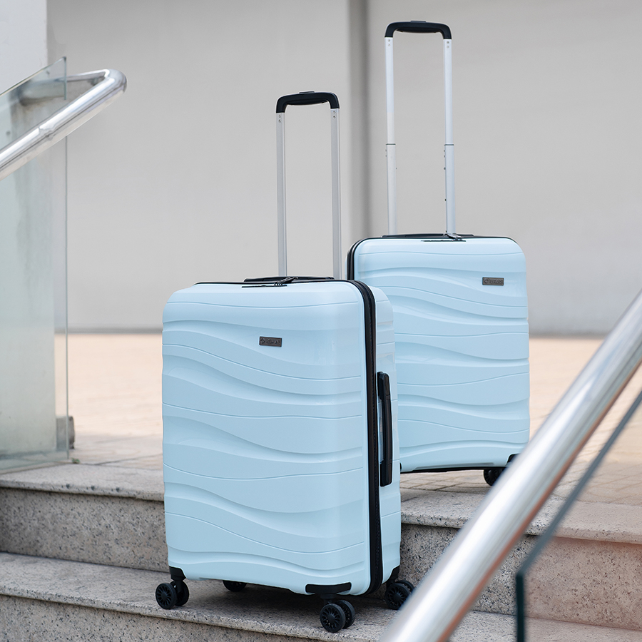 Combo 2 Vali Kéo Du Lịch MIA.vn Pisani LANI TR608 Nhựa PP siêu bền- Bảo Hành Trọn Đời