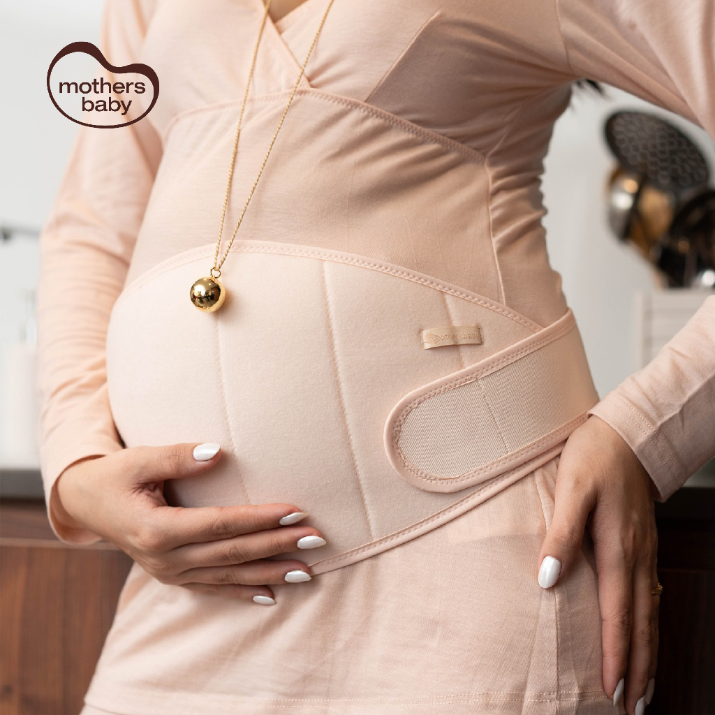 Đai Đỡ Bụng Bầu 2 Trong 1 Cho Mẹ Bầu Và Sau Sinh Cao Cấp - Thương Hiệu Mothersbaby Hàn quốc
