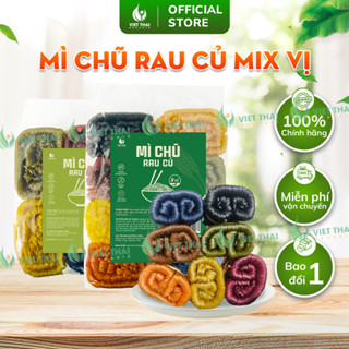 [MỚI] Mì Chũ Rau Củ Ngũ Sắc Mix Vị Hữu Cơ Ăn Kiêng Ít Calo Thực Dưỡng Ăn Dặm Siêu Ngon (Gói 1Kg) Việt Thái Official