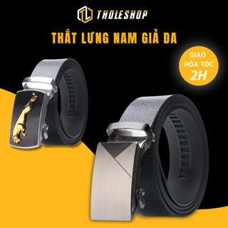 Thắt Lưng Nam Mặt Vuông (Nhiều Mẫu) Giả Da Đầy Lịch Lãm Tholeshop 6624