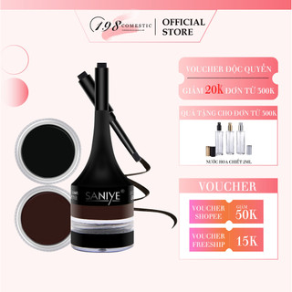 Gel kẻ mắt saniye m208 3g mau khô chống thấm nước hoàn hảo
