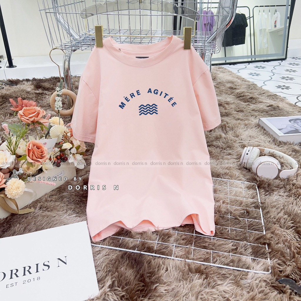 Áo phông basic MERE trẻ trung hiện đại năng động DORRIS N