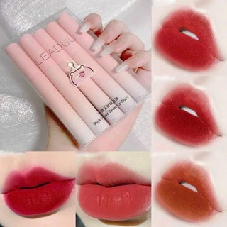 Set son 5 màu 5 cây con heo hồng