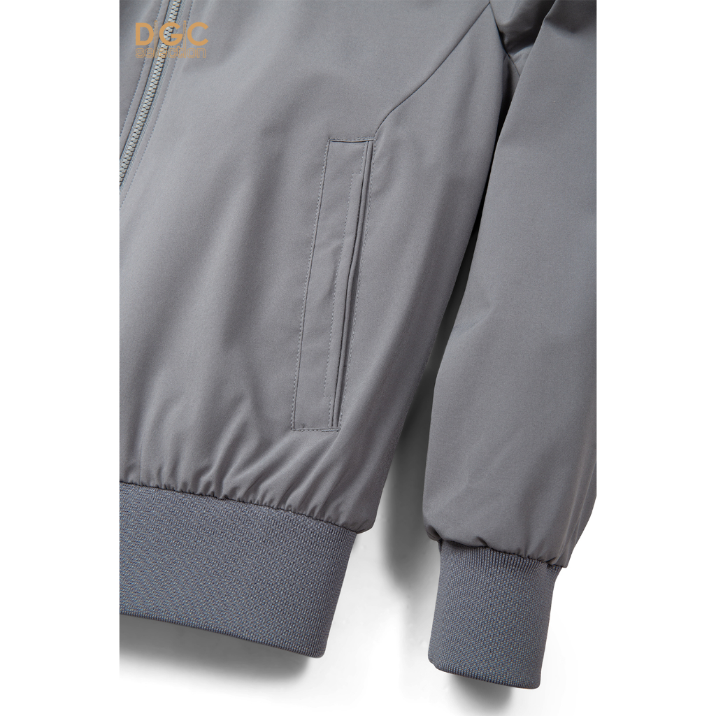 Áo khoác bomber trung niên 2 lớp cao cấp DGCs - Vải gió với tính năng chống thấm nước, chống bụi bẩn - WAJKBC06M