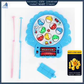 Bộ đồ chơi câu cá chạy bằng pin, bộ đồ chơi giúp bé phát triển trí tuệ cho bé vui chơi thỏa thích.