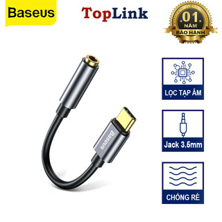 Cáp Âm Thanh Type-C To Jack AUX 3.5 Mm Baseus L54  - Toplink