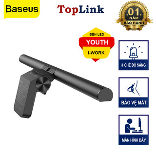 Đèn Treo Màn Hình Gắn Máy Tính Bảo Vệ Mắt Baseus i-Work Chiếu Sáng Rộng Ánh Sáng Đều Thiết Kế Sang Trọng - TopLink