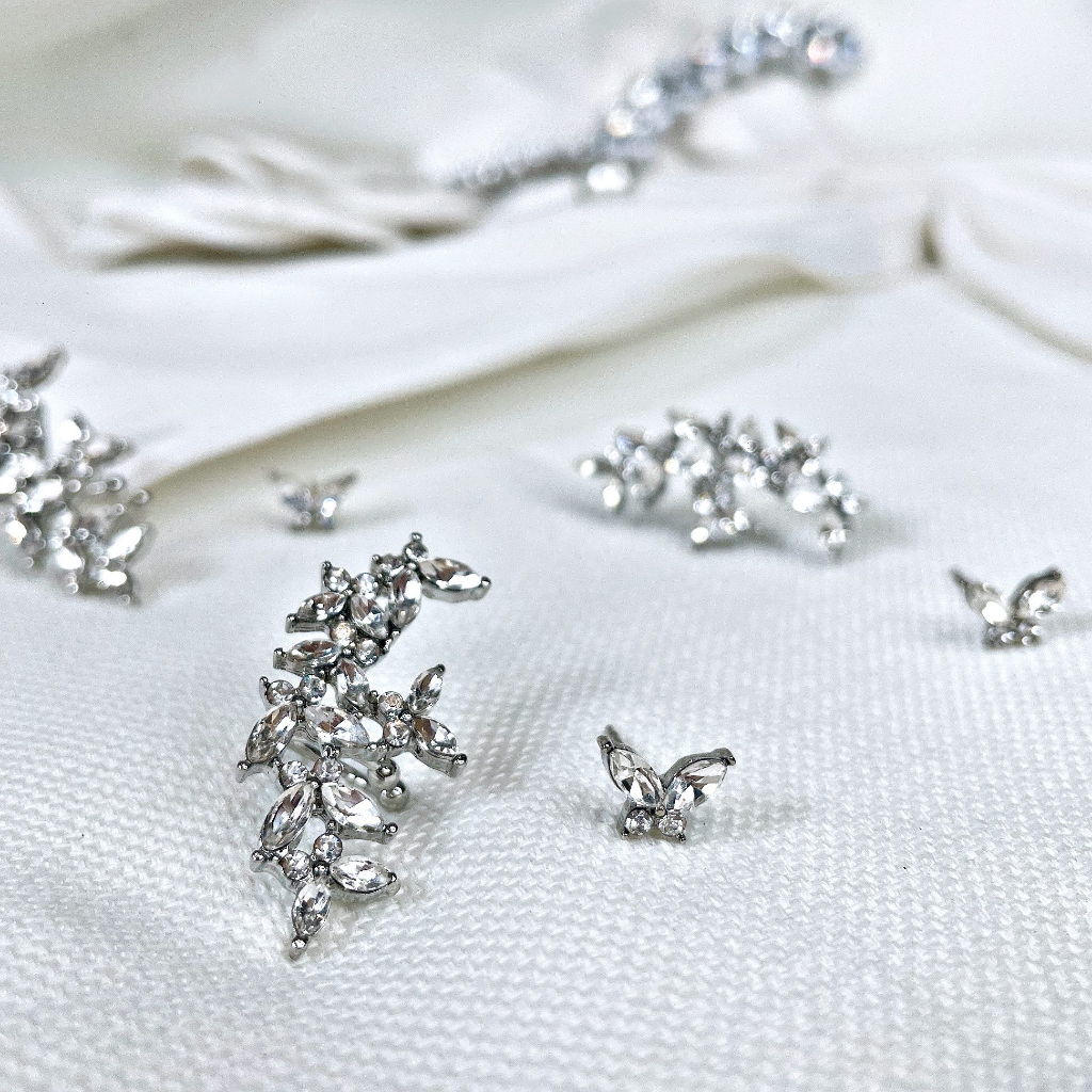 Khuyên Kẹp Vành Tai Hoa 4 Cánh BUFF NHÀ NHỎ 1470