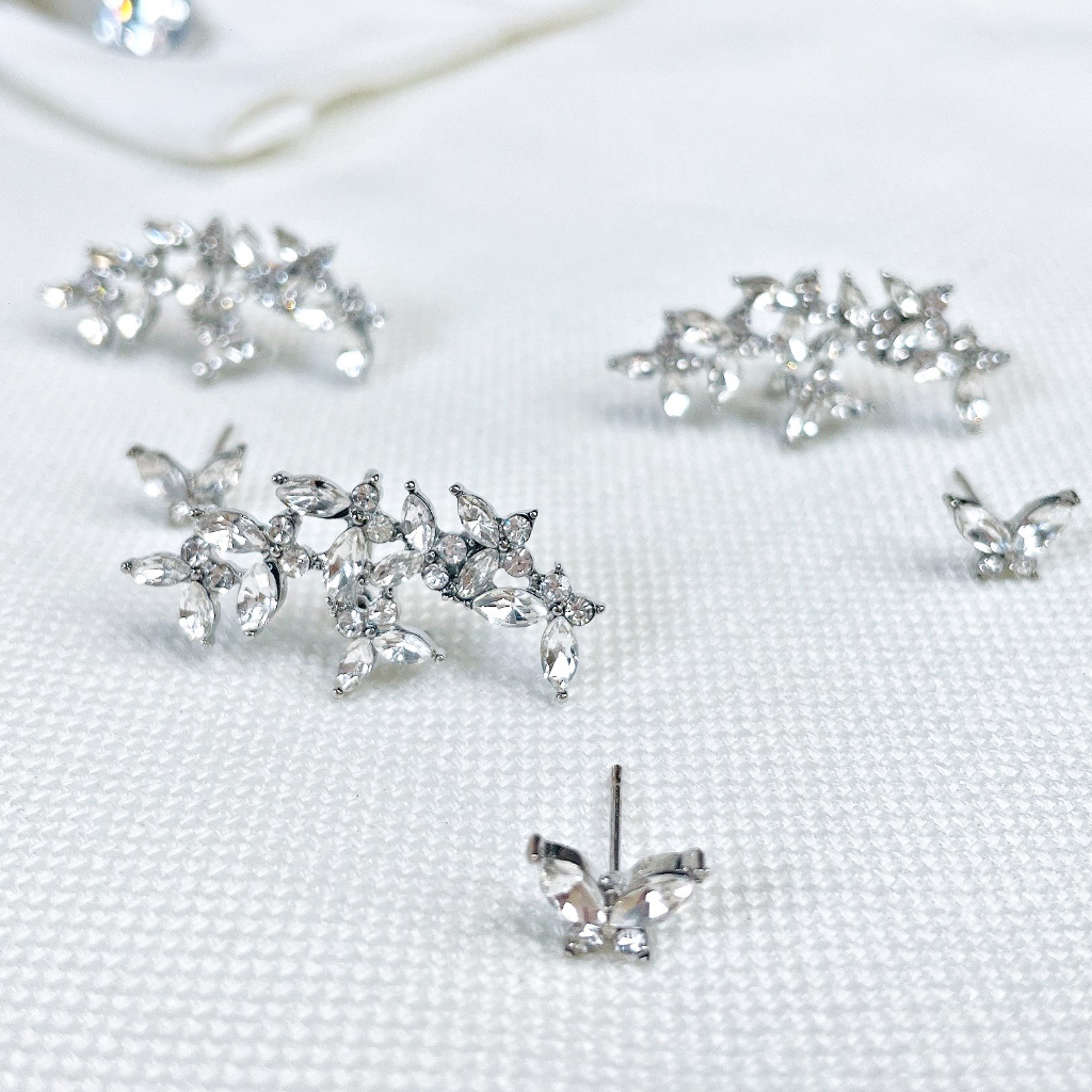 Khuyên Kẹp Vành Tai Hoa 4 Cánh BUFF NHÀ NHỎ 1470