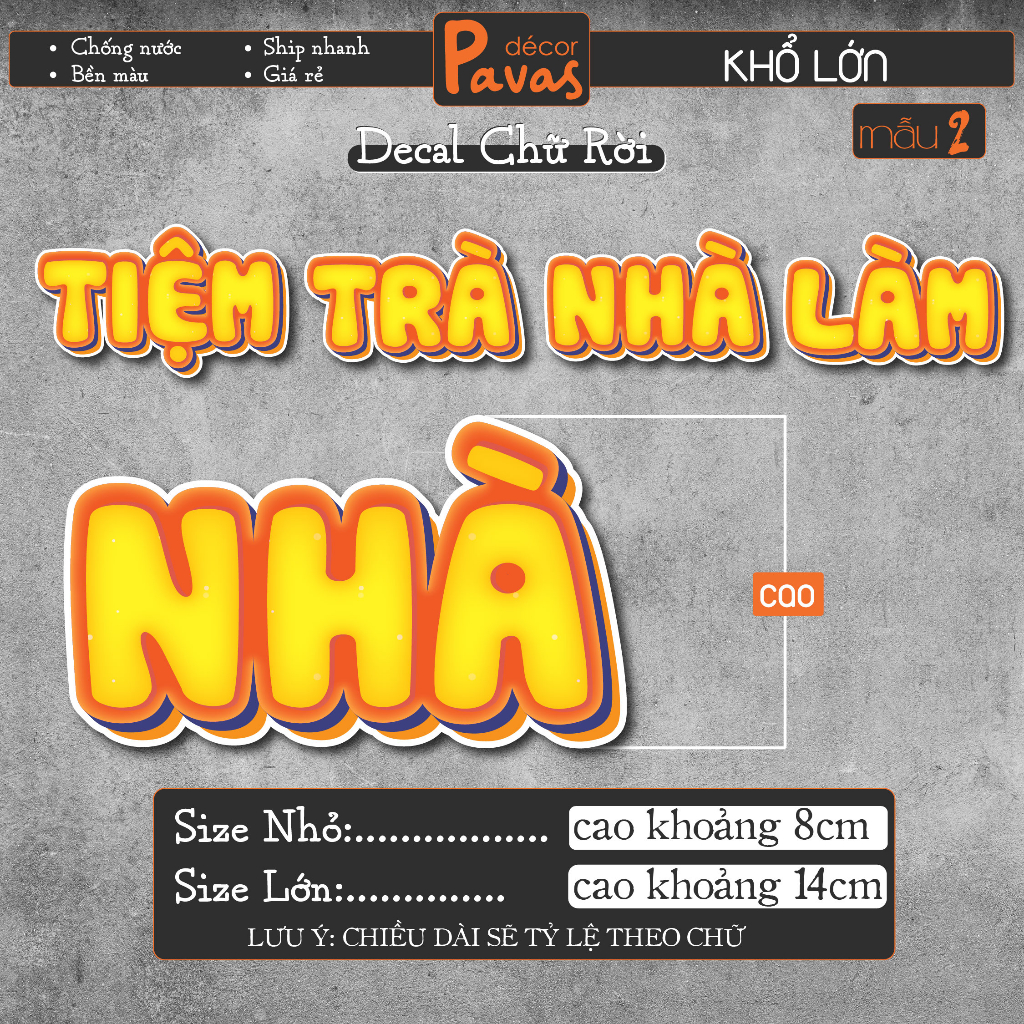 Cắt chữ design theo yêu cầu. Dsign03