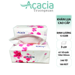 Sản phẩm giấy rút Acacia 540 tờ , 3 lớp sang trọng