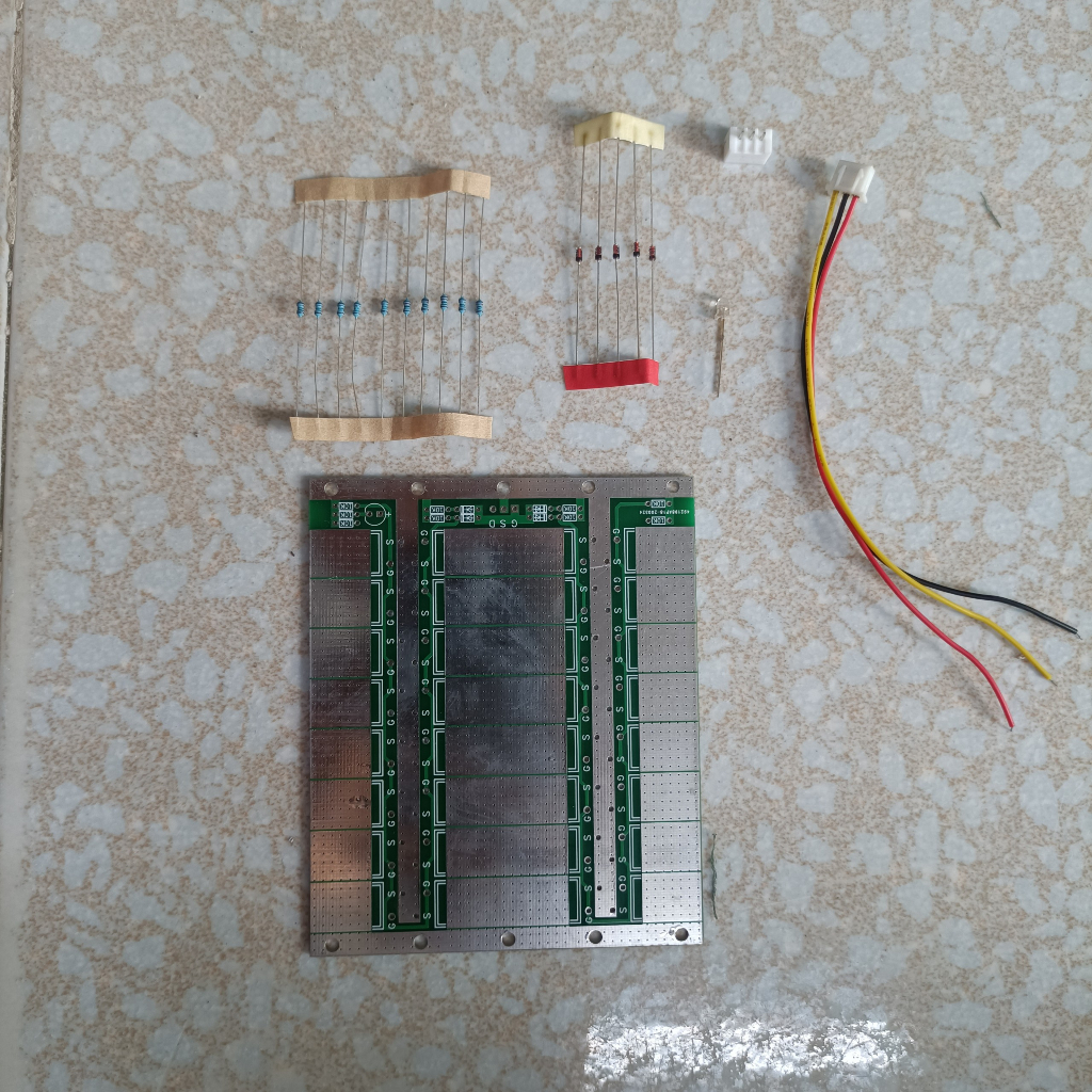 Bo mạch 32 FET chế máy hàn cell pin