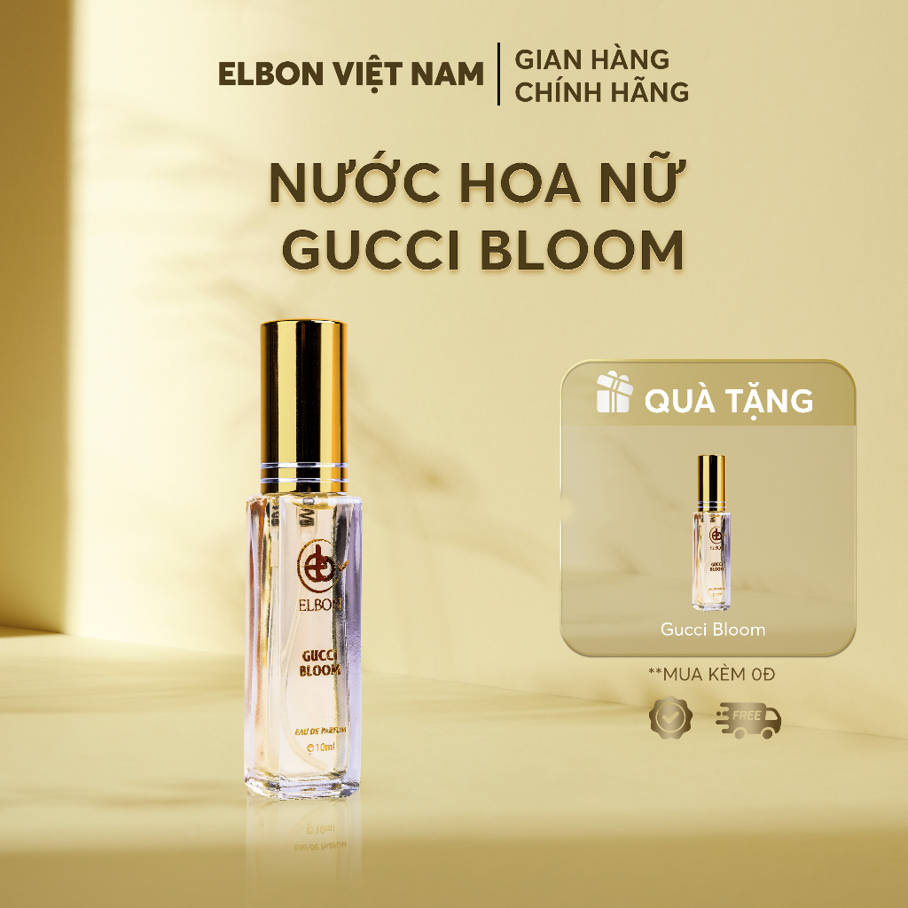 Nước Hoa GUCCI BLOOM ELBON 10ml - Hương Thơm Sang Trọng Và Cá Tính