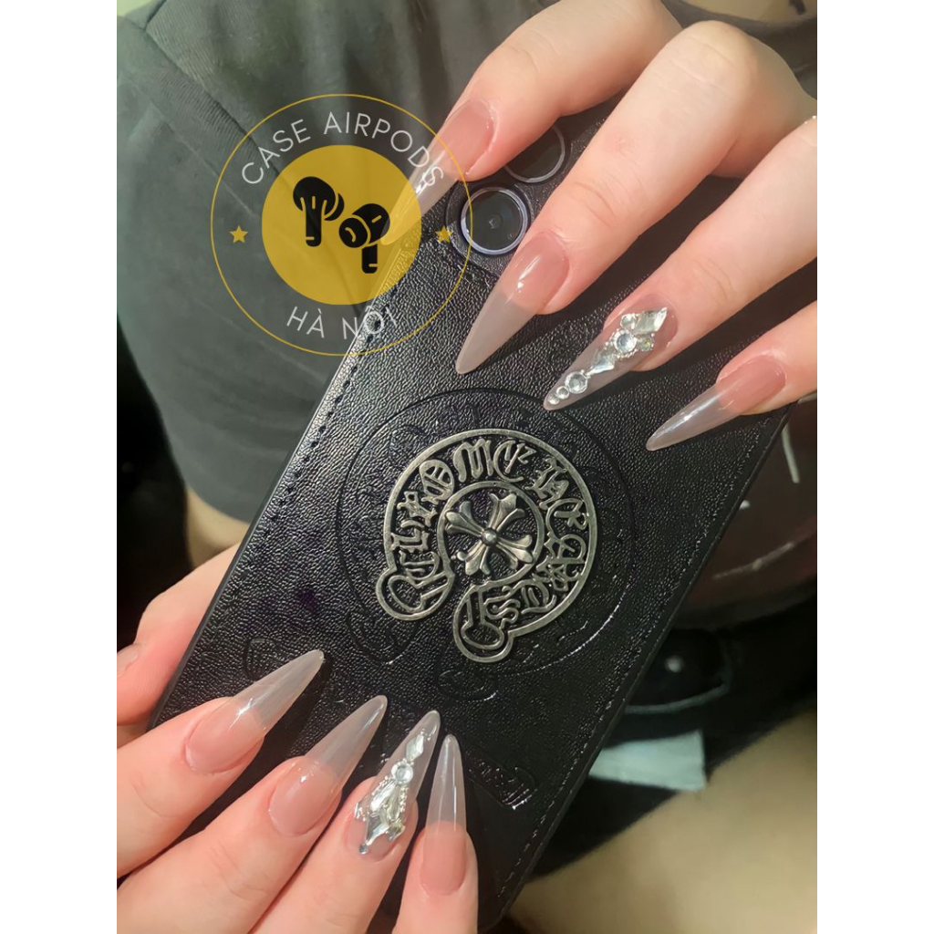 Ốp lưng da iPhone Chrome Hearts