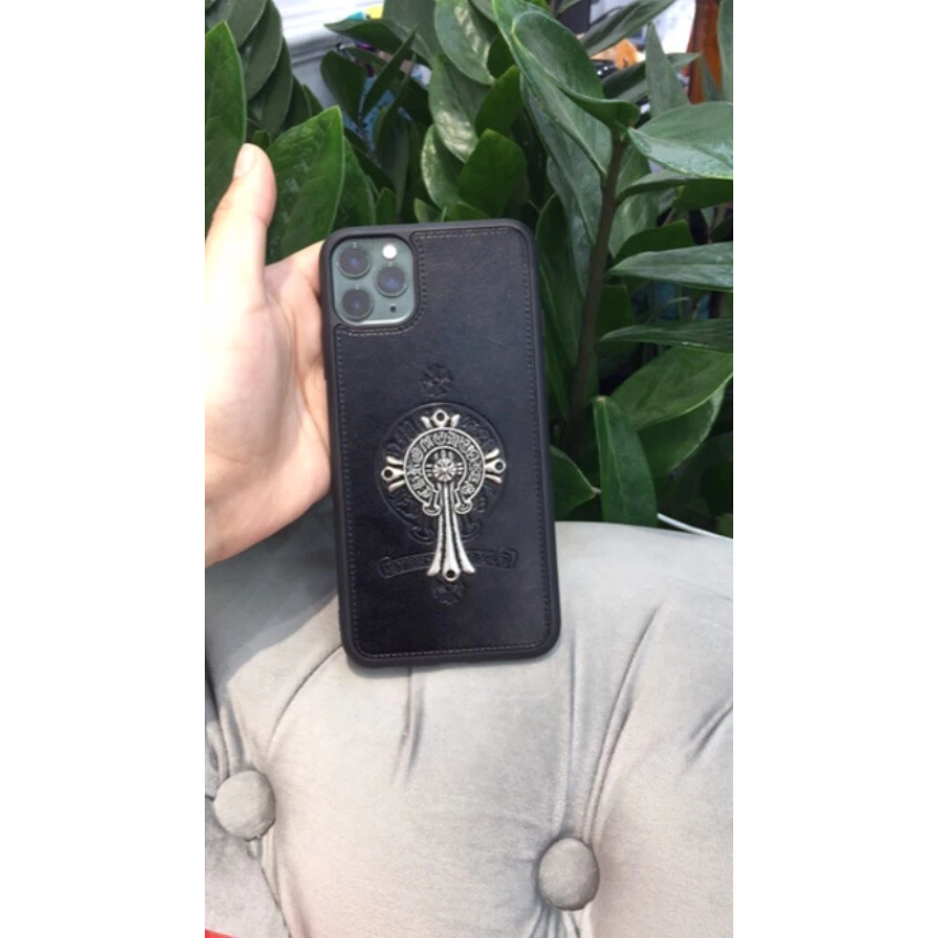 Ốp lưng da iPhone Chrome Hearts