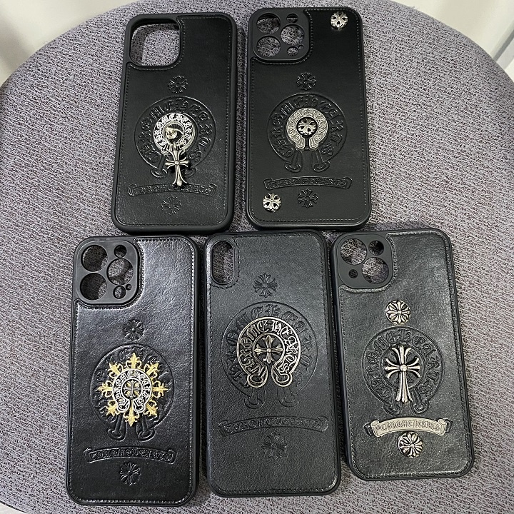 Ốp lưng da iPhone Chrome Hearts