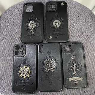 [ Đã có iP 15 ] Ốp lưng da iPhone Chrome Hearts