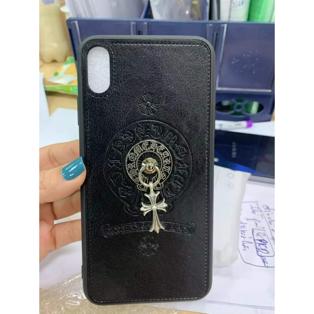 Ốp lưng da iPhone Chrome Hearts