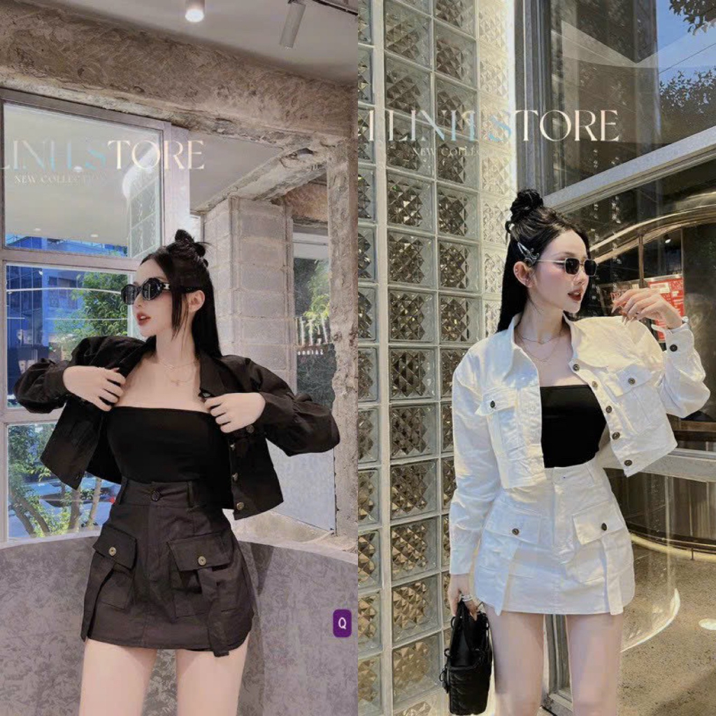 Sét đồ nữ 3 món thiết kế trẻ trung cá tính