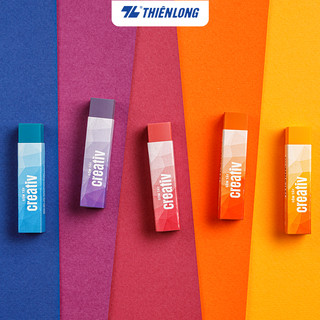 Gôm tẩy chì 2B Creativ Thiên Long E-031 -Tẩy sạch, ít vụn, siêu dẻo, Chất liệu Eco-Plastic không mùi, tiêu chuẩn châu Âu