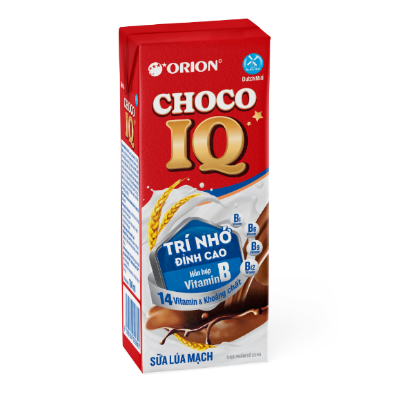 Sữa Lúa Mạch ORION Choco (Lốc 4 Hộp - Lớn)