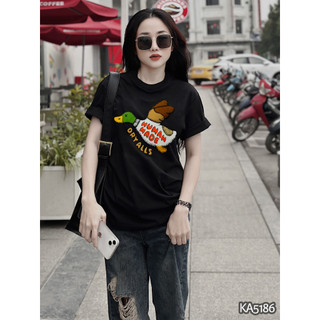 Áo Thun Nữ siêu cấp Form chuẩn Kenzia Lady- Áo Phông Cổ Tròn Tay Ngắn  Basic Cotton 100%  - KA5186