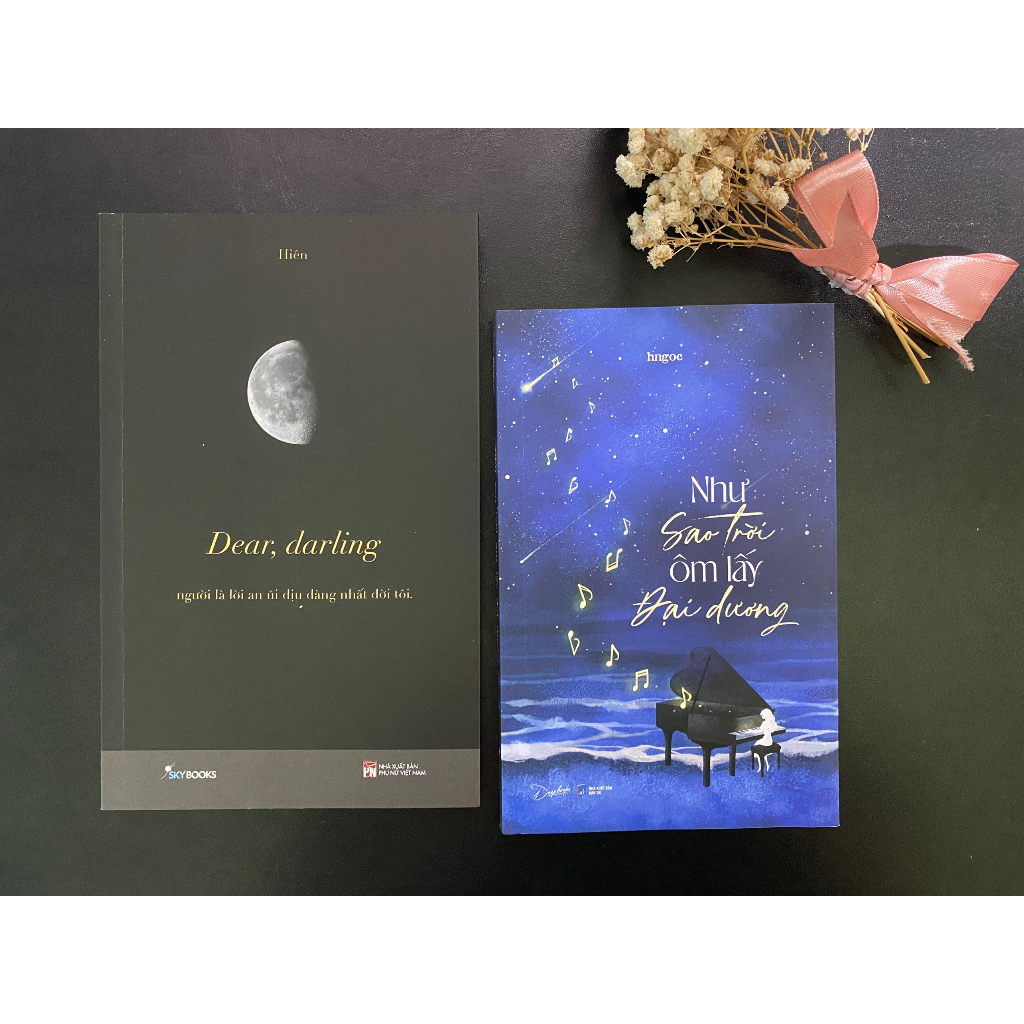 Sách - Combo 2 cuốn : Dear, Darling + Như Sao Trời Ôm Lấy Đại Dương - AZ