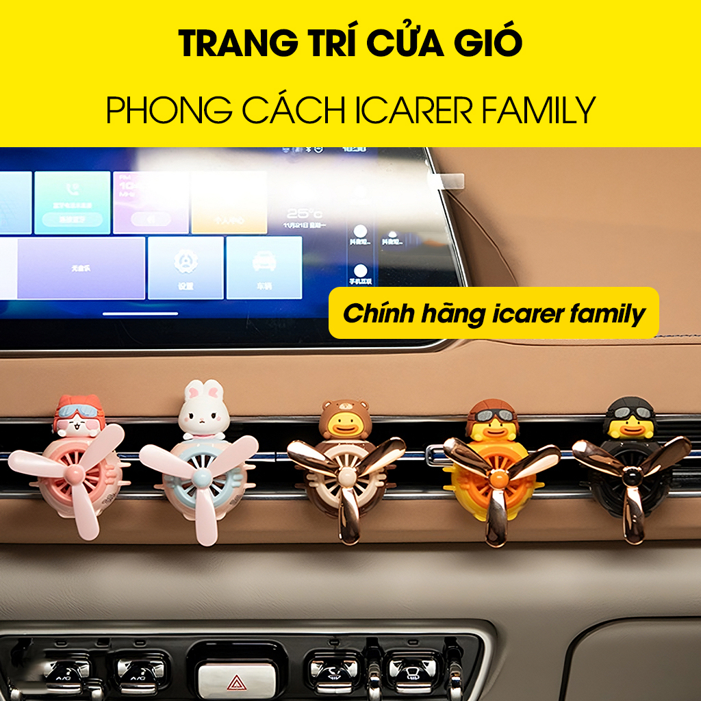 Sáp thơm nước hoa ô tô kẹp cửa gió điều hòa quạt trang trí nội thất xe cao cấp