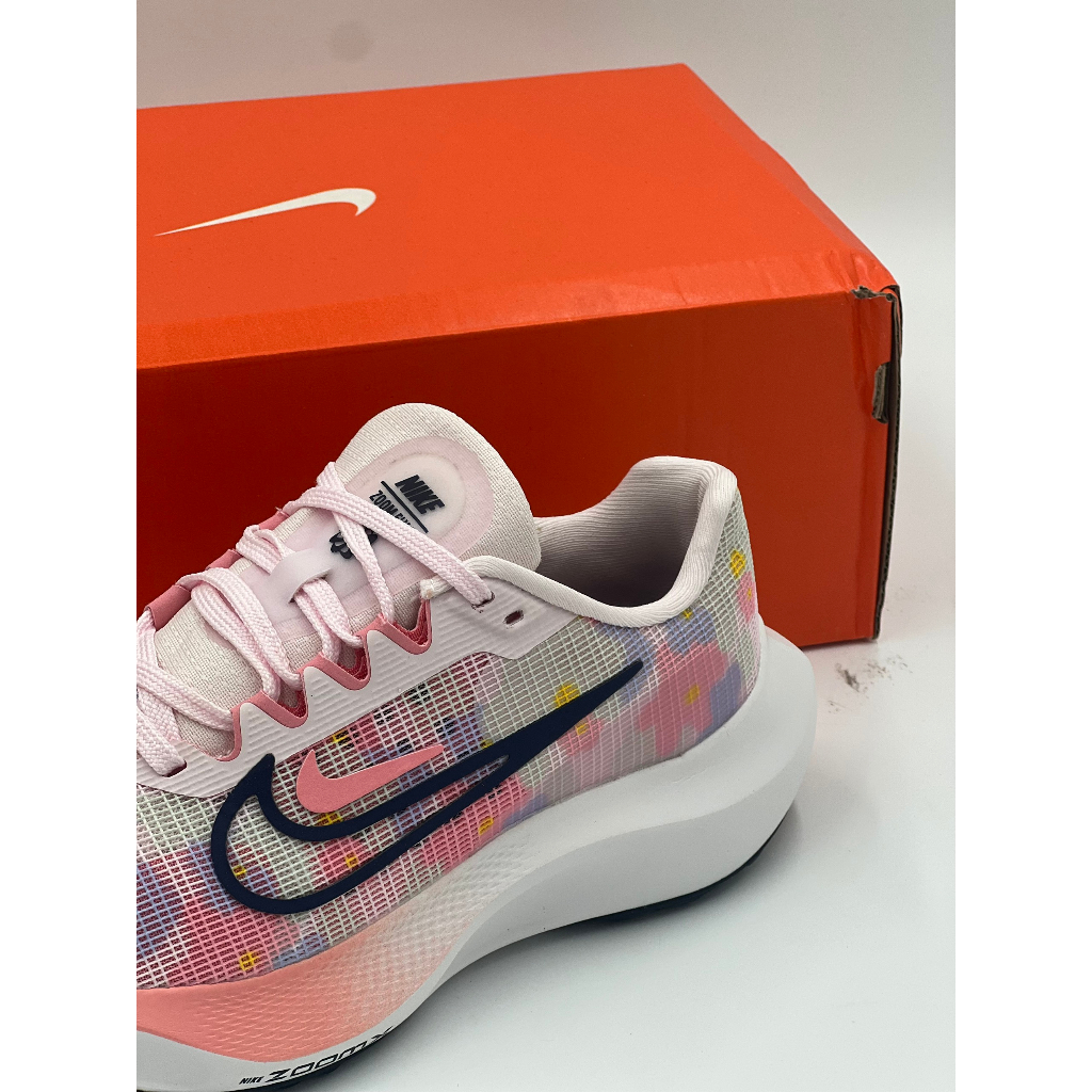 Giày Thể Thao Chạy Bộ Nik3 Zoom Fly 5 Hoa Anh Đào 2023 Nữ Full Box Tặng Kèm Vớ