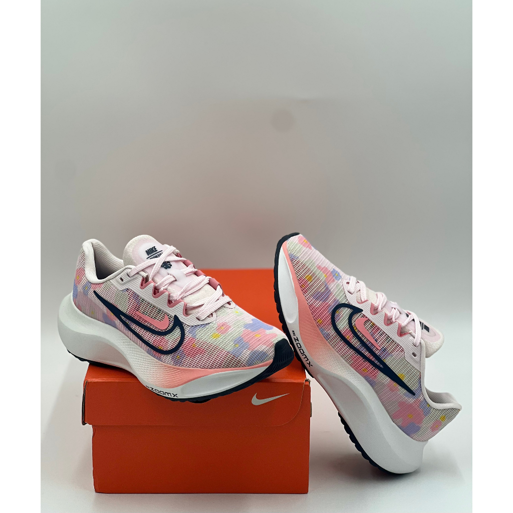 Giày Thể Thao Chạy Bộ Nik3 Zoom Fly 5 Hoa Anh Đào 2023 Nữ Full Box Tặng Kèm Vớ