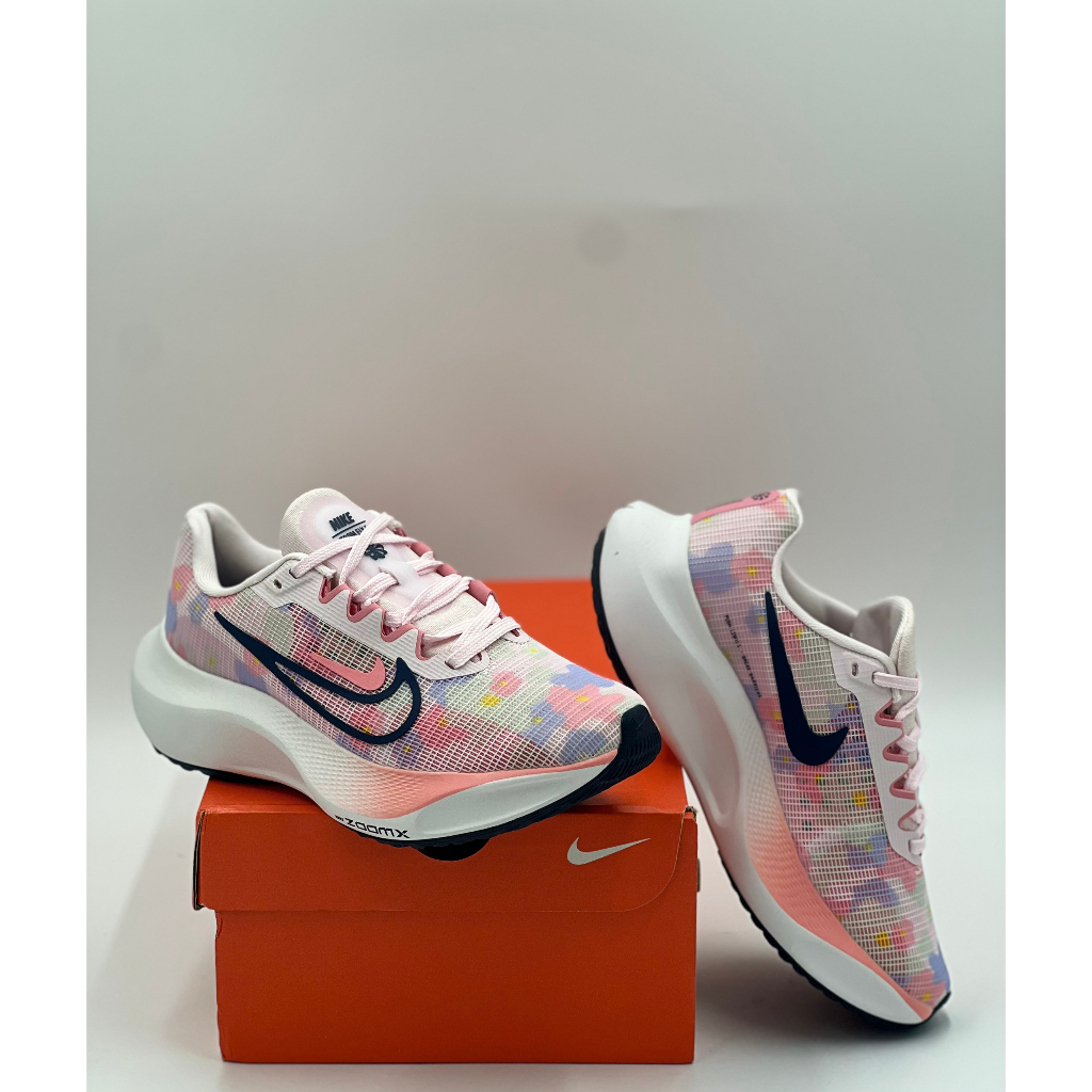 Giày Thể Thao Chạy Bộ Nik3 Zoom Fly 5 Hoa Anh Đào 2023 Nữ Full Box Tặng Kèm Vớ