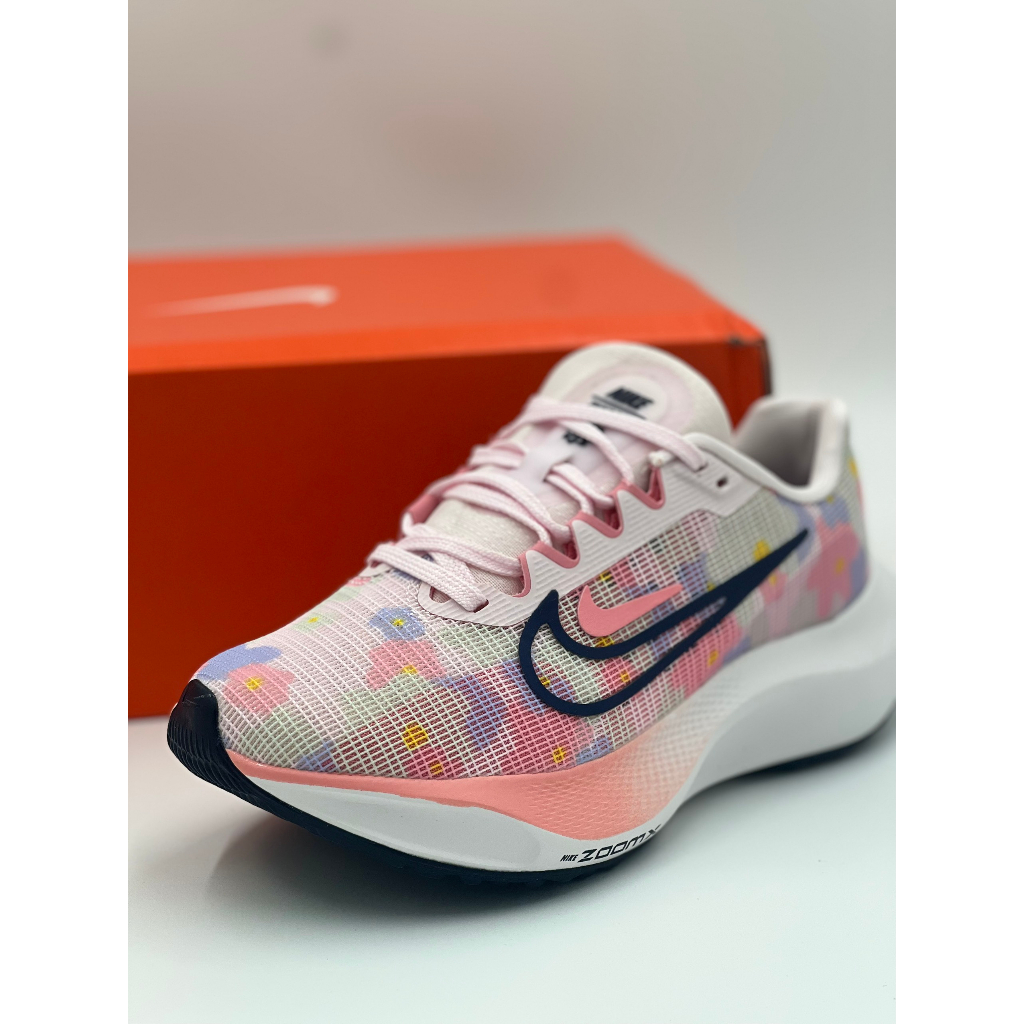 Giày Thể Thao Chạy Bộ Nik3 Zoom Fly 5 Hoa Anh Đào 2023 Nữ Full Box Tặng Kèm Vớ