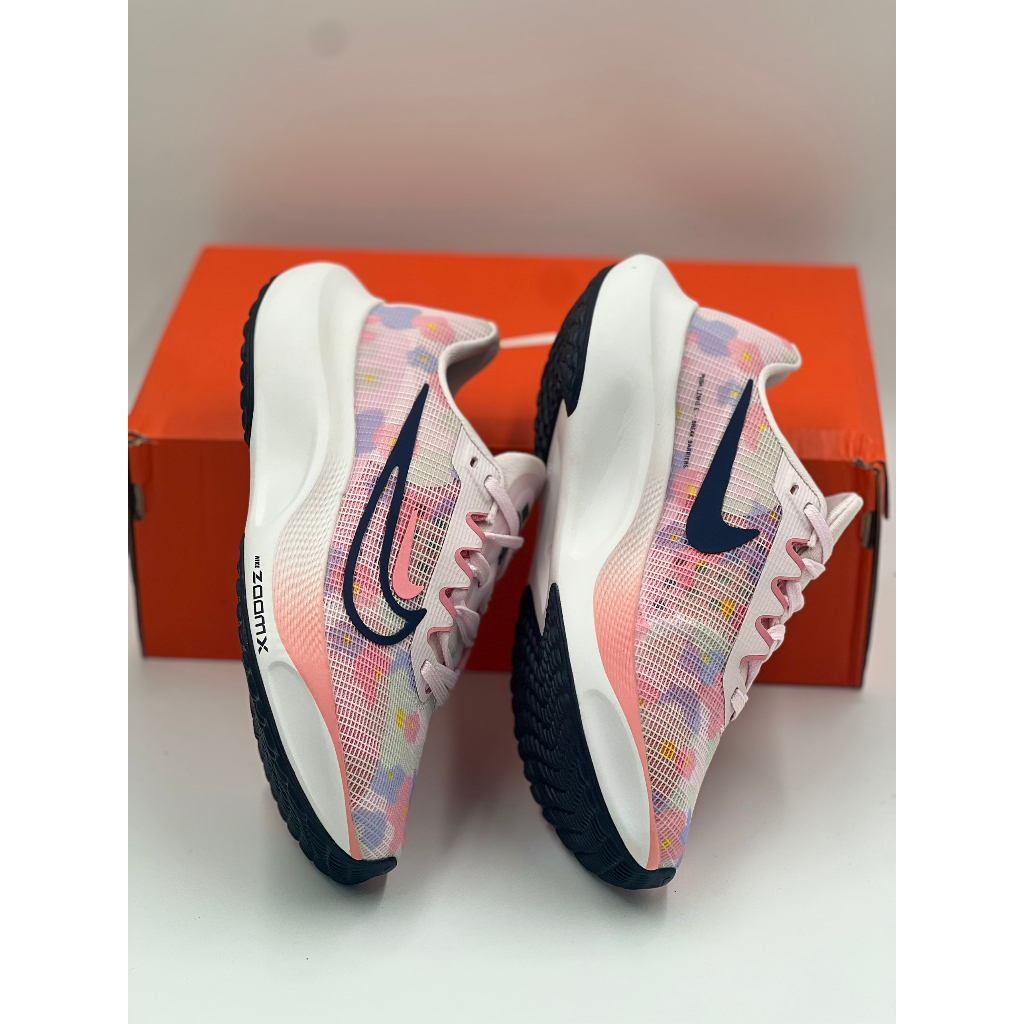Giày Thể Thao Chạy Bộ Nik3 Zoom Fly 5 Hoa Anh Đào 2023 Nữ Full Box Tặng Kèm Vớ