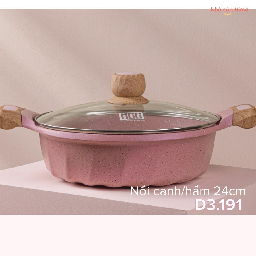 Nồi lẩu, nồi canh MGC Chính Hãng - Chống Dính Đá Maifan - Đun Mọi Loại Bếp