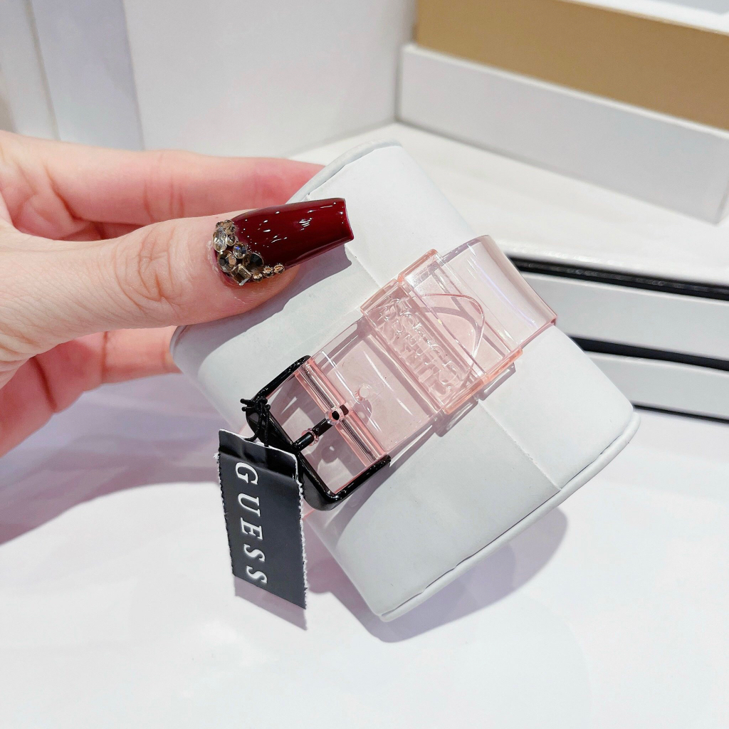 Đồng hồ Nam Nữ Unisex Guess GW0032G1 Sporting Pink Limited Edition Watch 43mm, Authentic, fullbox, Luxury diamond watch