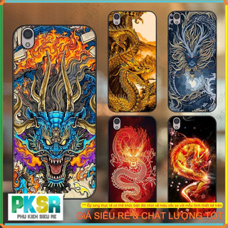 Ốp Oppo A37 (Neo 9)/ F1 Plus mặt lưng ép cường lực dẻo chống bể kính, sáng bóng, in hình in hình Rồng Sang Trọng Tài Lộc