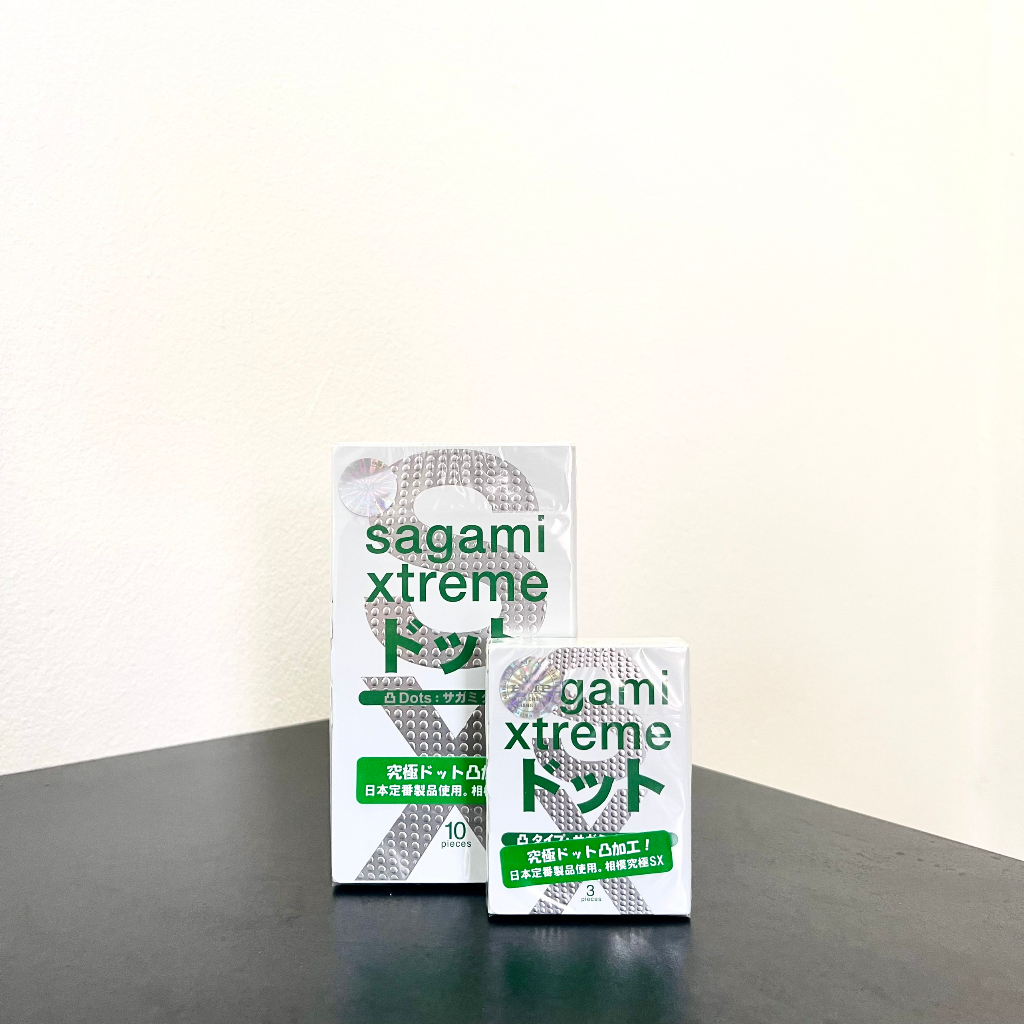Bao Cao Su Sagami Extreme White Gân Gai Kéo Dài Thời Gian Quan Hệ Xuất Xứ Nhật Bản - Hộp 3 cái và 10 cái
