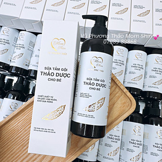 SỮA TẮM GỘI CHO BÉ THẢO MỘC MOM SHIN 250ML | Sạch Sẽ Mát Da | Vũ Phương Thảo Mom Shin | Shop Mẹ Thảo