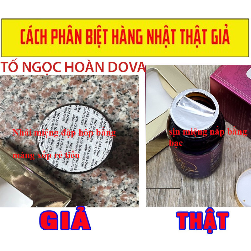 Tố Ngọc Hoàn plus+ Viên Uống Nội Tiết dova Chính Hãng