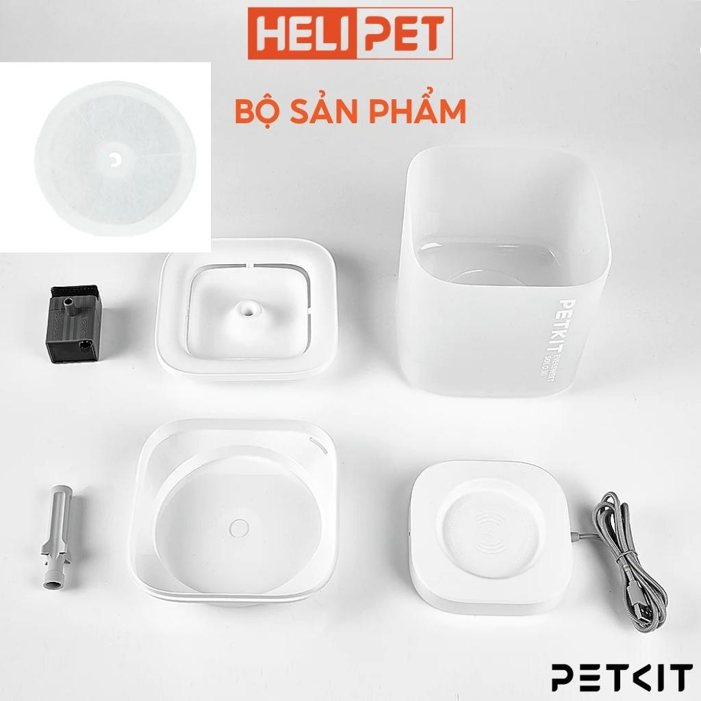 Máy Lọc Nước Cho Chó Mèo Bơm Không Dây PETKIT Solo SE - HeLiPet