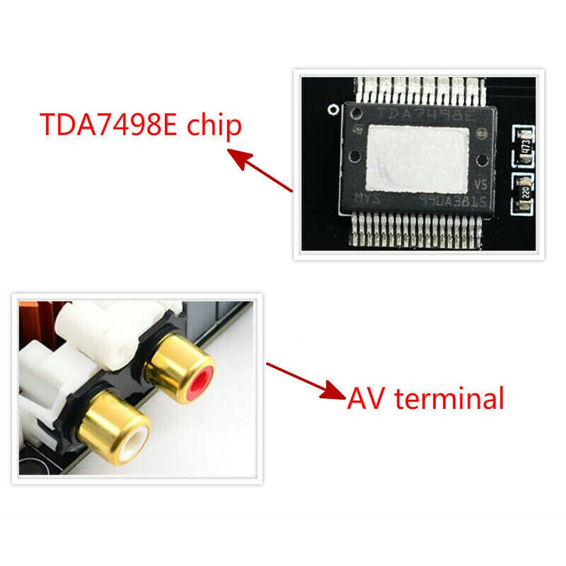 Mạch khuếch đại âm thanh TDA7498E hifi 2.0 kênh 2* 160W BTL220W Digital Audio Amplifier 009162