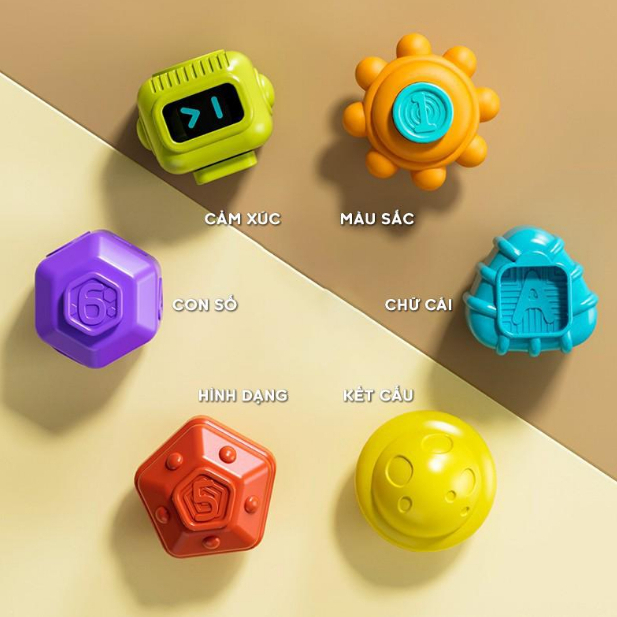 Hộp lập phương Đồ chơi cho bé Đồ chơi giáo dục sớm