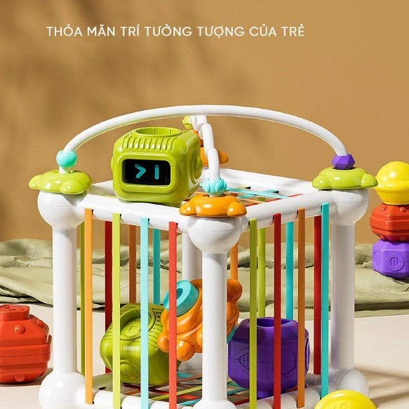 Hộp lập phương Đồ chơi cho bé Đồ chơi giáo dục sớm