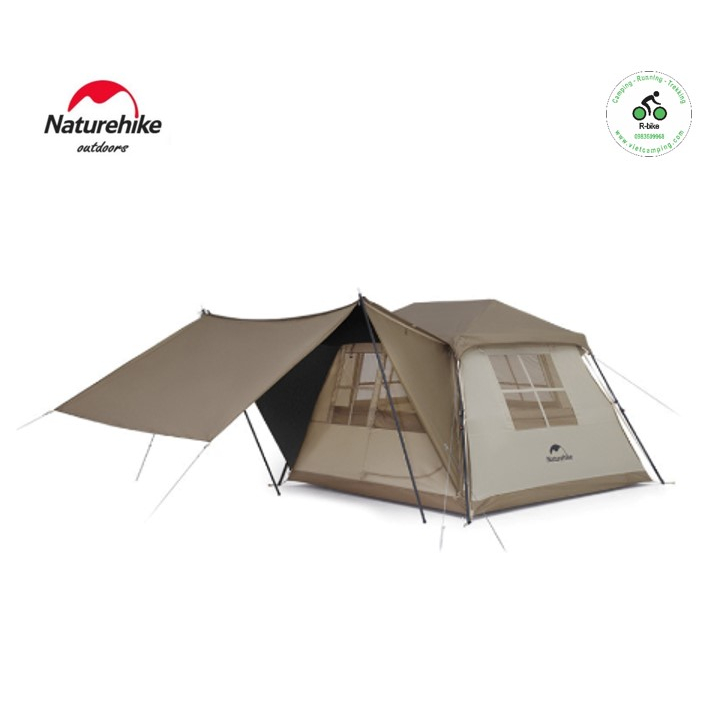 Lều cắm trại tự bung Glamping Village 5.0 thế hệ 2 Naturehike CNK2300ZP022