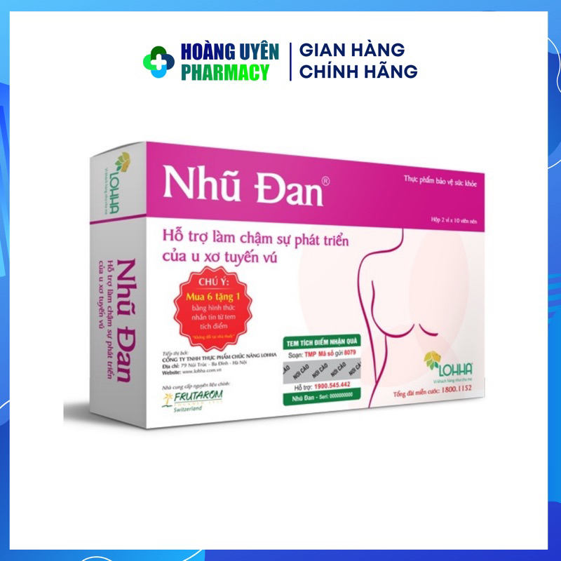 [Tích điểm nhận quà] Nhũ đan - Hộp 20 viên
