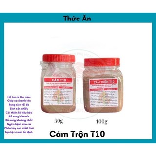Cám trộn t10 thức ăn cho cá guppy, betta, cá cảnh nhỏ
